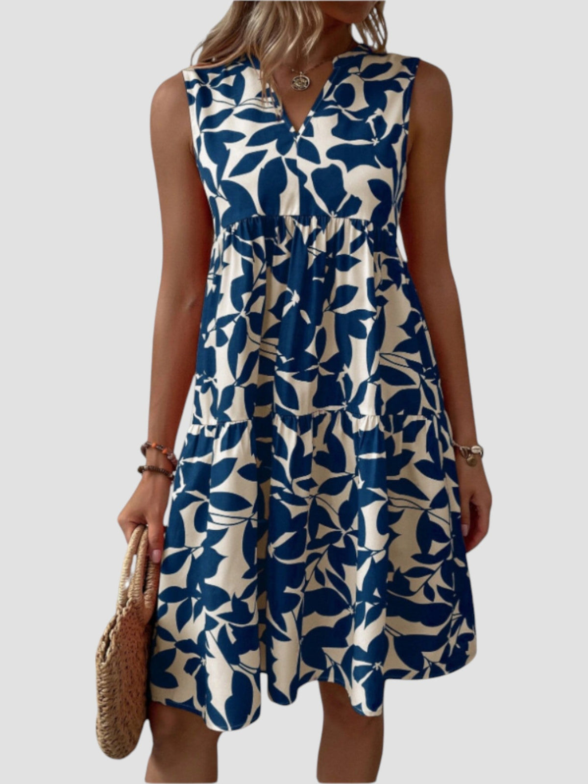 Séraphine™ Elegant Summer Midi Dress