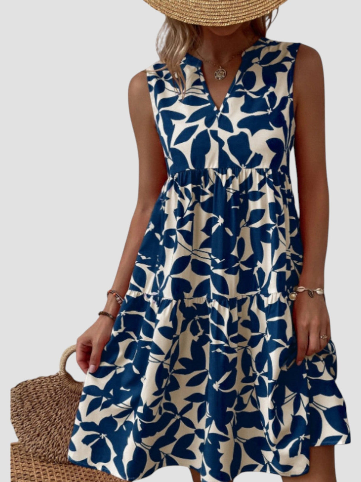 Séraphine™ Elegant Summer Midi Dress