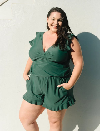 Alivia™ Sculpt & Support Ruffle Swimsuit