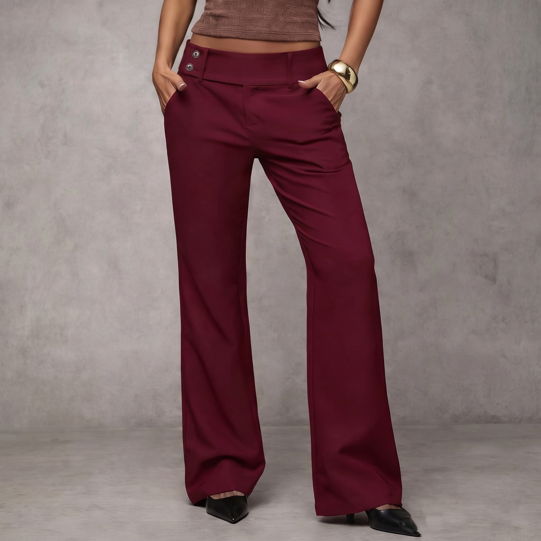 Duna™ Modern Wide-Leg Trousers