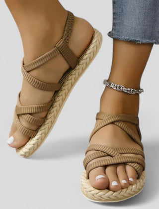 Lurdes | Cross-Strap Sandals