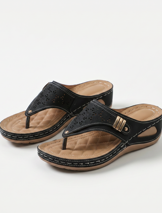 Anna™ | Comfort Wedge Toe Sandals