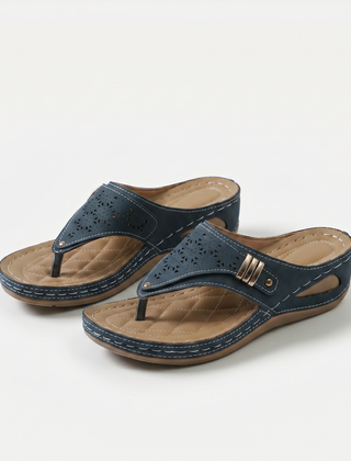 Anna™ | Comfort Wedge Toe Sandals