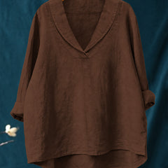 Hortense™ Flowing V-Neck Blouse
