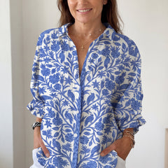 Aurora™ Blue Garden Blouse
