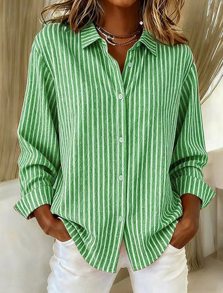 Louise™ | Effortless Striped Knit Cardigan
