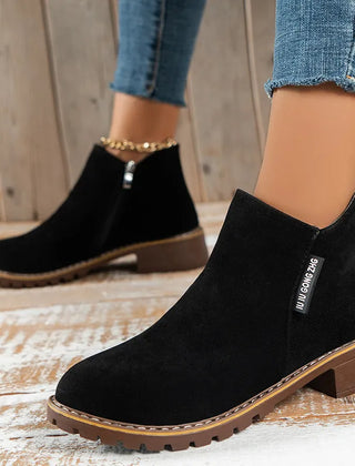Mary™ Thick Sole Ankle Boots