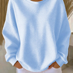 Scarlet™ | Cozy Waffle Knit Jumper