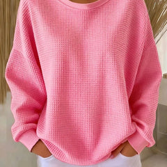 Scarlet™ | Cozy Waffle Knit Jumper