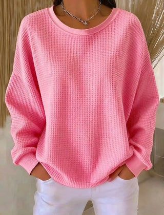 Scarlet™ | Cozy Waffle Knit Jumper