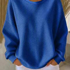Scarlet™ | Cozy Waffle Knit Jumper