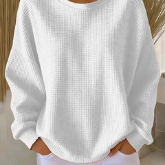 Scarlet™ | Cozy Waffle Knit Jumper