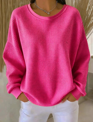 Scarlet™ | Cozy Waffle Knit Jumper