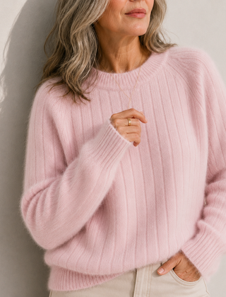 Milana™ | Solid Colour Fluffy Sweater