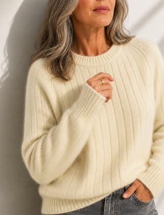 Milana Solid Colour Fluffy Sweater