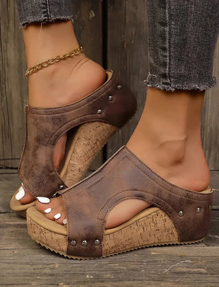 Emmie™ Studded Wedge Sandals