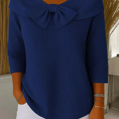 Giana™ | Elegant Bow Knit Jumper