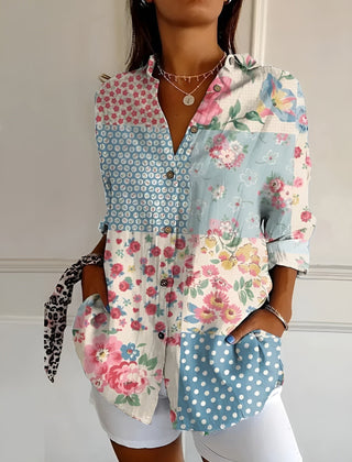Roseanne™ Floral Breeze Button-Up Shirt