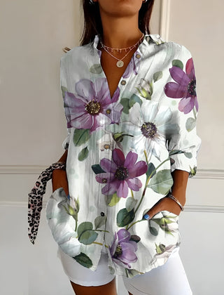 Roseanne™ Floral Breeze Button-Up Shirt