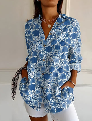 Roseanne™ Floral Breeze Button-Up Shirt