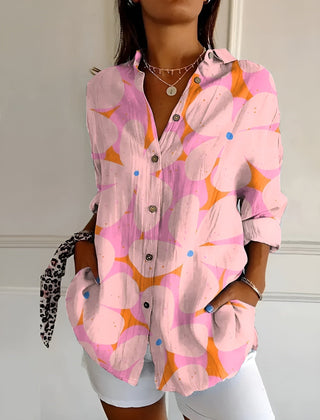 Roseanne™ Floral Breeze Button-Up Shirt