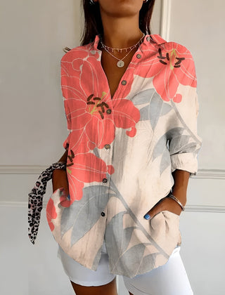 Roseanne™ Floral Breeze Button-Up Shirt