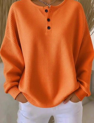 Juniper Cozy Waffle Knit Pullover