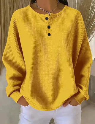 Juniper Cozy Waffle Knit Pullover